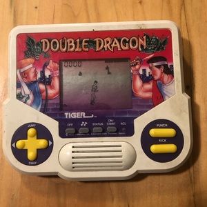 Vintage 1988 Double Dragon hand held game